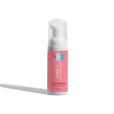 Autobrush Kids Fluoride Foaming Toothpaste - Strawberry - 3.4oz