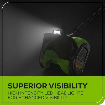 Greenworks 12" Brushless Snow Shovel with Light Kit: 24V Lithium Ion, Adjustable Handle, 3-Year Warranty (LOCAL PICKUP ONLY)