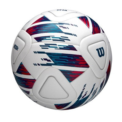 Wilson Size 5 NCAA Veza Soccerball - Purple/White/Blue: TPU Shell, Ages 12+