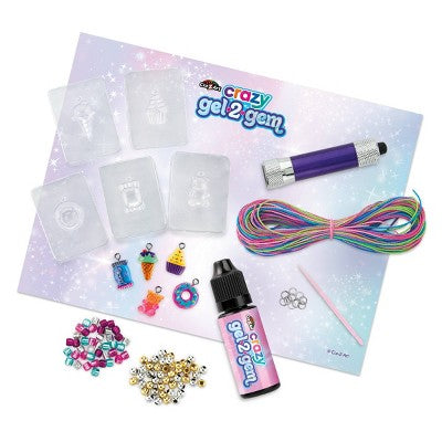 My Look Gel 2 Gems Sweets Craft Activity Kit