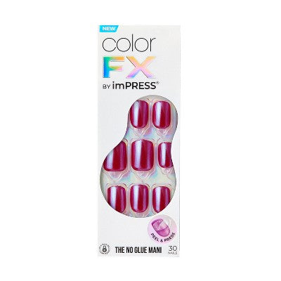 KISS Products imPRESS Color FX Fake Nails - This City - 33ct