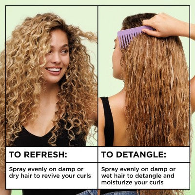 Garnier Fructis Curl Knot Melter Anti-Breakage Detangling Milk - 8.5 fl oz: Moisturizing, Sulfate-Free, Vegan