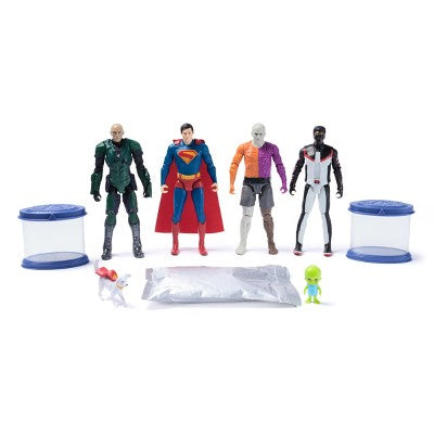 DC Comics Superman TRGX Action Figure Set 6" - 4pk