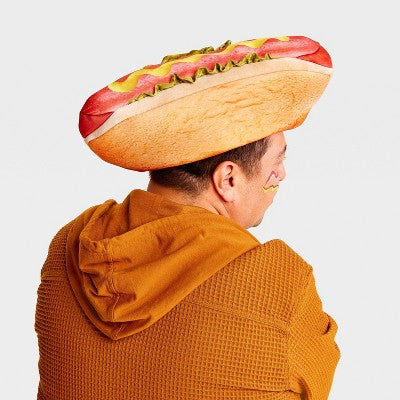 Adult Hot Dog Hat Costume Headwear - Hyde and EEK! Boutique