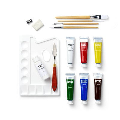 16pc Acrylic Paint Set - Mondo Llama