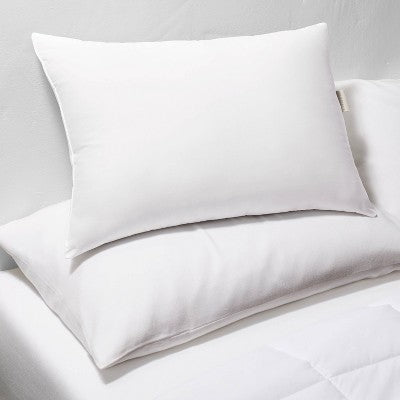 King Medium Machine Washable Customizable Down Alternative Bed Pillow Insert White - Casaluna