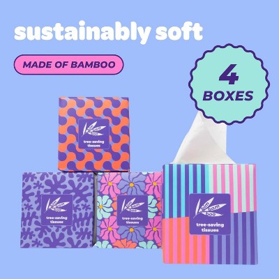 Bim Bam Boo Bamboo Facial Tissue - 4pk/60ct