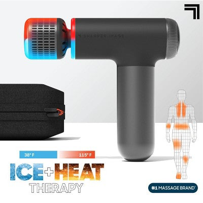 Sharper Image Powerboost Pro+ Compact Hot & Cold Percussion Massager