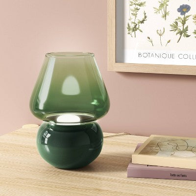 Dome Mushroom Novelty Table Lamp Green - Room Essentials