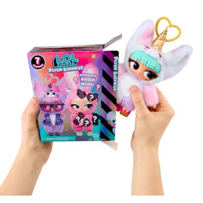 L.O.L Surprise! Plush Surprise Blind Toy 7 Surprises Inside On-the-Go Doll 6 Styles to Collect