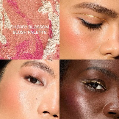 r.e.m. beauty Wicked For Good Cherry Blossom Blush Palette - Warm Coral - 0.27 fl oz - Ulta Beauty: Brightening, Cheek Application, Buildable Coverage