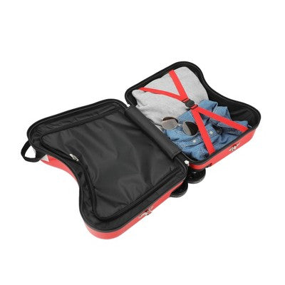 Disney Cars Carry On Spinner Hardside Ride On Suitcase - Red