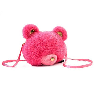 FAO Schwarz Cliqs Plush Bear Purse