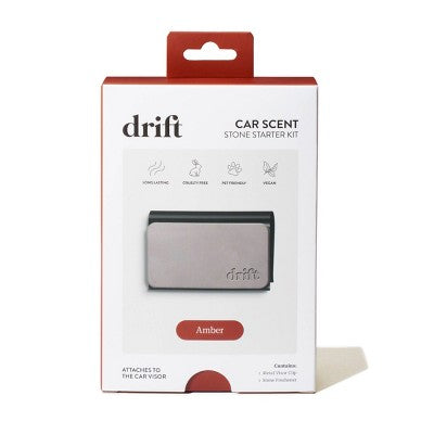 Drift Co Car Air Freshener Stone Starter Set Amber Scent