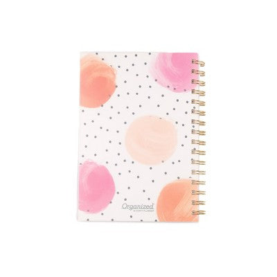 Happy Planner Undated Planner 8.375"x6.25" Make Your Mark: Multicolor Weekly & Monthly Twin-Wire for Adults