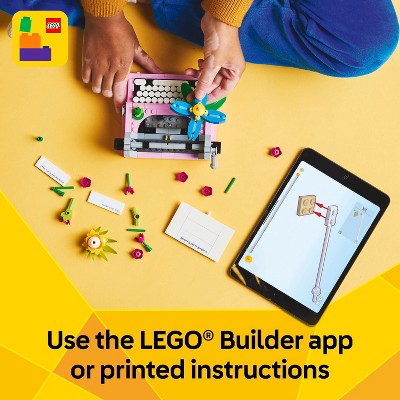 LEGO Creator 3 in 1 Typewriter with Flowers Building Toy 31169