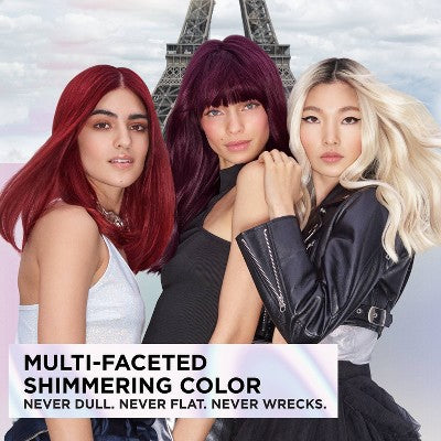 L'Oreal Paris Feria Multi-Faceted Shimmering Color - 6.3 fl oz - 60 Light Brown - 1 Kit