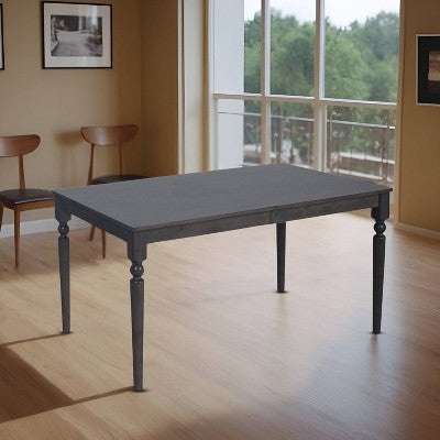 Home Design 59" Franklin Dining Table Taupe (LOCAL PICKUP ONLY)