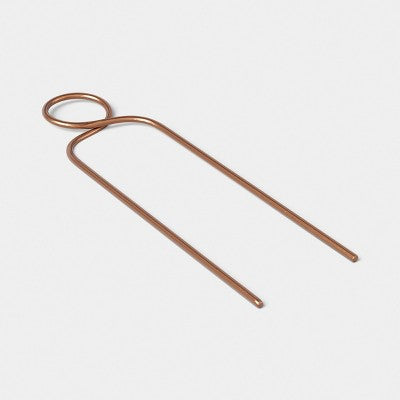 3pc Copper Metal Figural Pot Stakes - Threshold