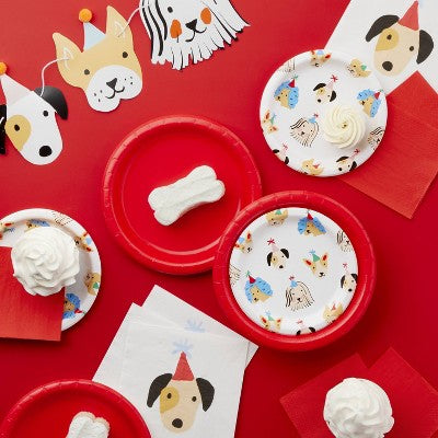 30ct Dog Lunch Napkins - Spritz