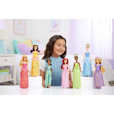 Disney Princess Fashion Doll 7pk with Accessories, Story Sparkle Princess, Inspired by Movies (LOCAL PICKUP ONLY)