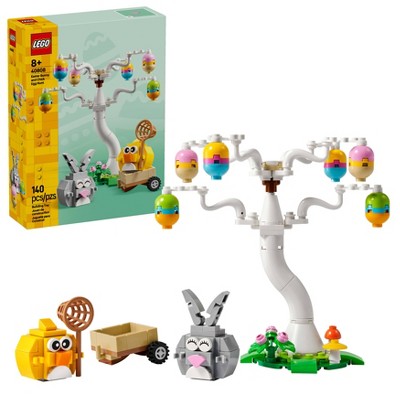 2 PACK!!!! LEGO Easter Bunny and Chick Egg Hunt Kids Toy 40808