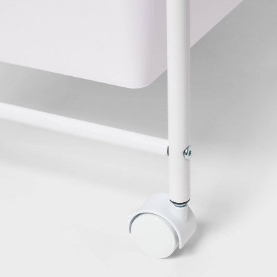 4 Drawer Cart White - Brightroom