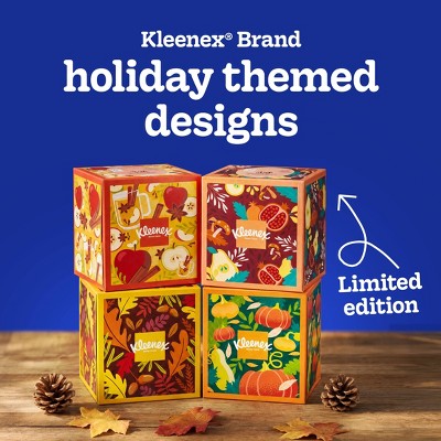 Kleenex Ultra Soft 3-Ply Fall Pack Facial Tissue - 60ct/4pk