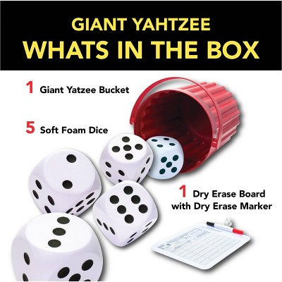 Giant Yahtzee Bucket