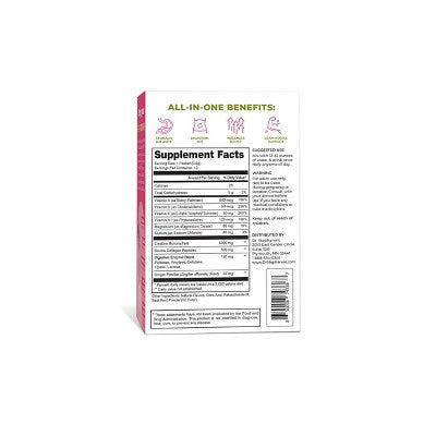 Dr. Stephanie's GLP-1 Buddy Vitamin + Creatine Drink Mix for GLP-1 Users - 12ct