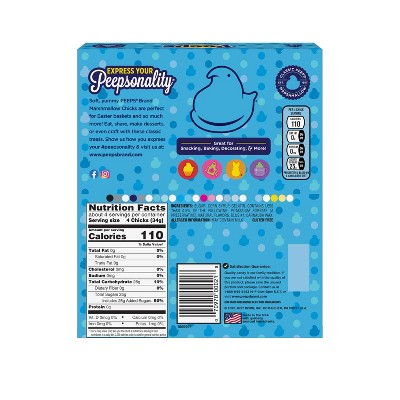 Peeps Easter Blue Chicks - 4.5oz/15ct