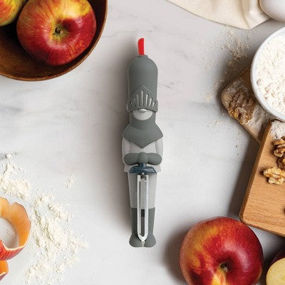 Ototo Holiday Gift Stainless Steel Sir Peels-a-Lot Knight Veggie Peeler