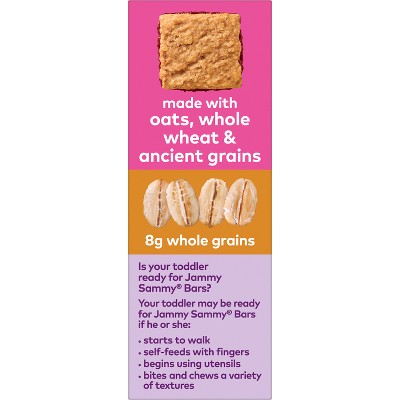Plum Organics Jammy Sammy Snack Bars - Peanut Butter and Strawberry - 1.02oz/5ct
