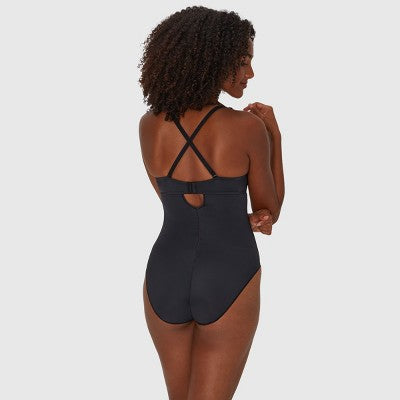 Maidenform Women's Extra Firm Control All-In-One Bodysuit Black S