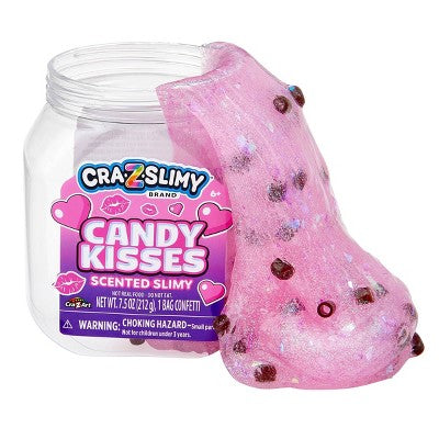 Cra-Z-Slimy Candy Kisses Scented Slime Jar
