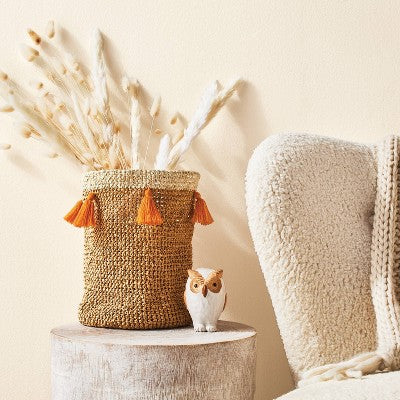 Crochet Rafia Basket Craft Kit Elevated - Mondo Llama
