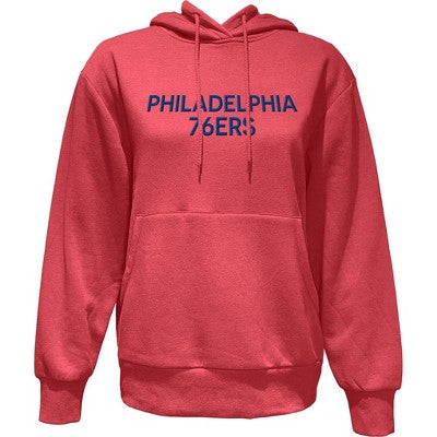 NBA Philadelphia 76ers Women's Long Sleeve Hooded Sweatshirt - XL
