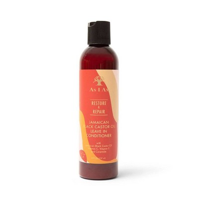 As I Am Leave-In Conditioner - 8 fl oz: Conditioning Cream for Textured and Normal Hair
