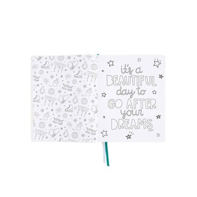 Callie Danielle 8.5"x11" Vegan Leather 2026 Annual Planner Celebrate Small Wins