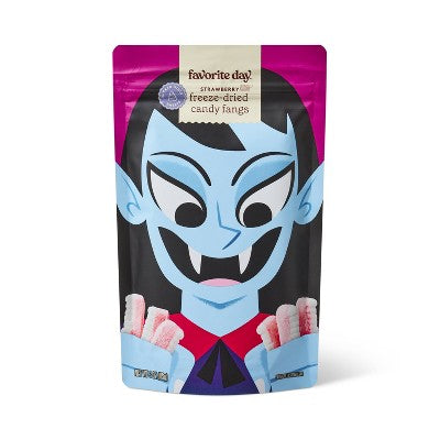 Halloween Freeze Dried Candy Fangs - 3oz - Favorite Day