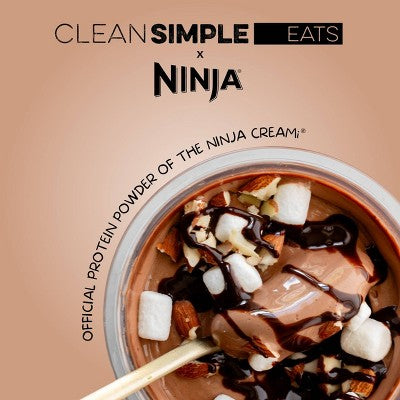 Clean Simple Eats Protein Powder Sticks - Chocolate Brownie Batter - Whey Protein Isolate - 12oz/10ct