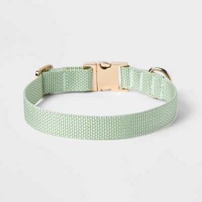 Fashion Solid Dog Collar - XS - Dusty Robin - Boots & Barkley