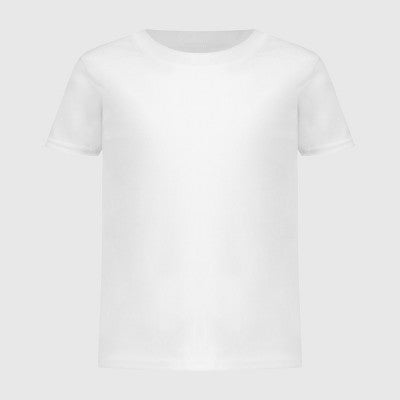Hanes Toddler Boys' 5pk Crewneck T-Shirt - White 4T-5T