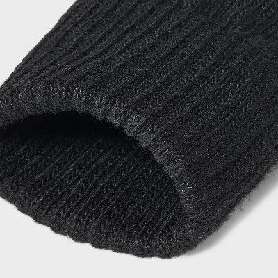Men's Knit Touch Gloves - Goodfellow & Co Black One Size