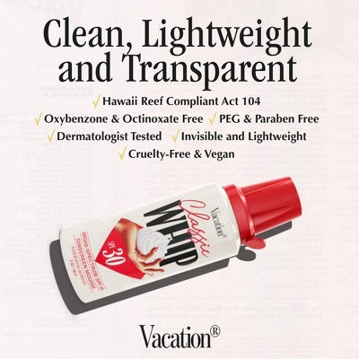 Vacation Classic Sunscreen Whip - SPF 30 - 1.4oz