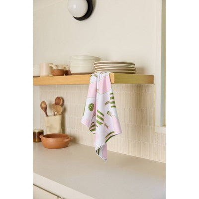 Geometry Kitchen Tea Towel Rally
