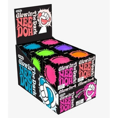 NeeDoh Glow in the Dark (Colors May Vary)
