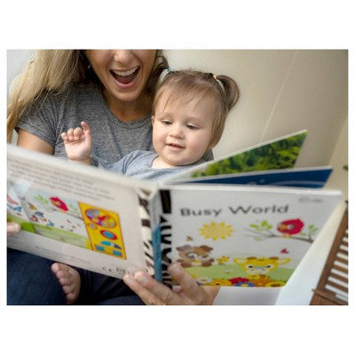 Baby Einstein Busy World - Busy Box - A First Step into STEM (Board Book): Interactive Adventures, 20 Pages