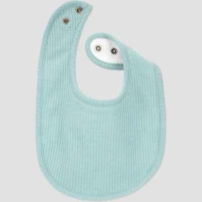 Carter's Just One You? Baby 3pk Bib - Navy Blue/Gray: Cotton Polyester Blend, 0-24 Months, 8x8 Inches, Set of 3