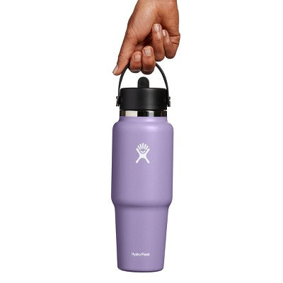 Hydro Flask 32oz Wide Mouth Flex Straw Travel Bottle - Moonshadow